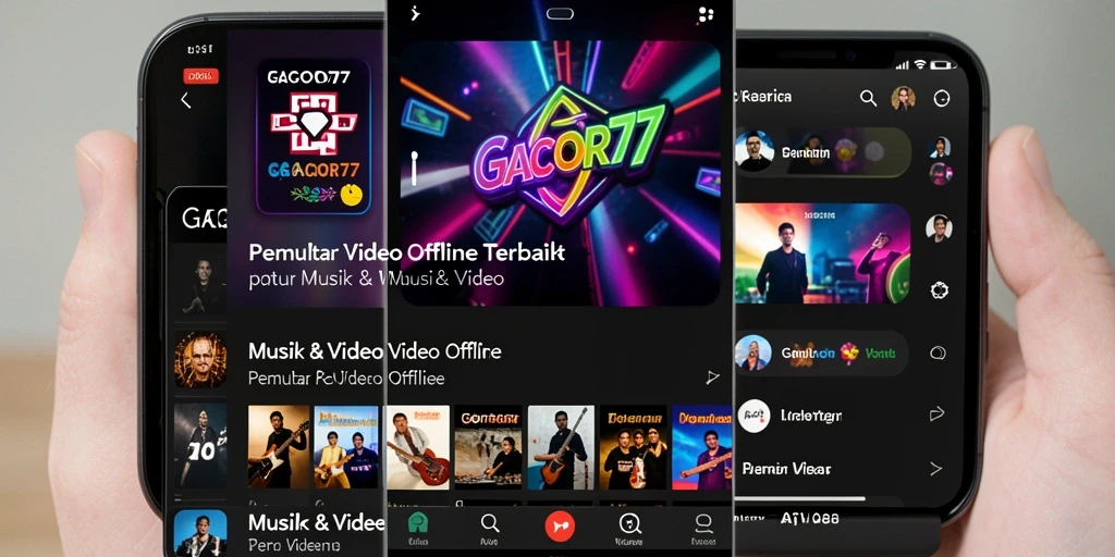 Antarmuka GACOR77 yang sederhana dan fungsional untuk Pemutar Video Offline.