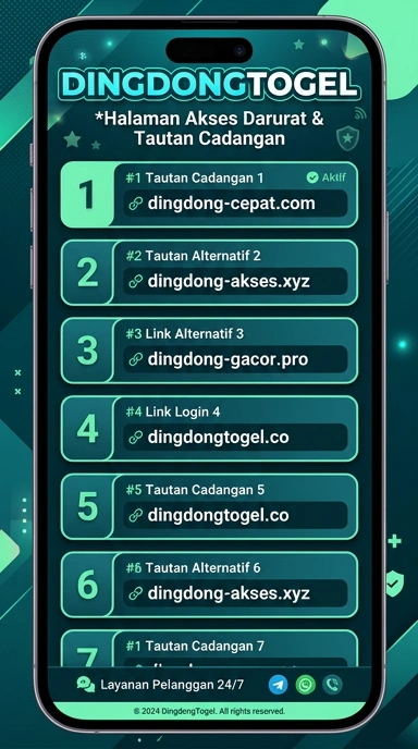 Tampilan link alternatif dingdongtogel